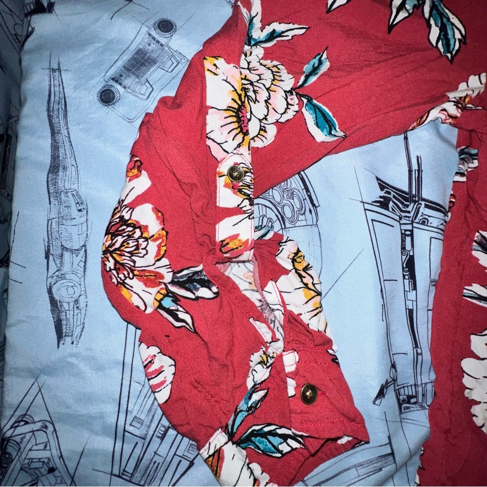 Roxy Multicolor Floral Dress - Picture 7 of 11
